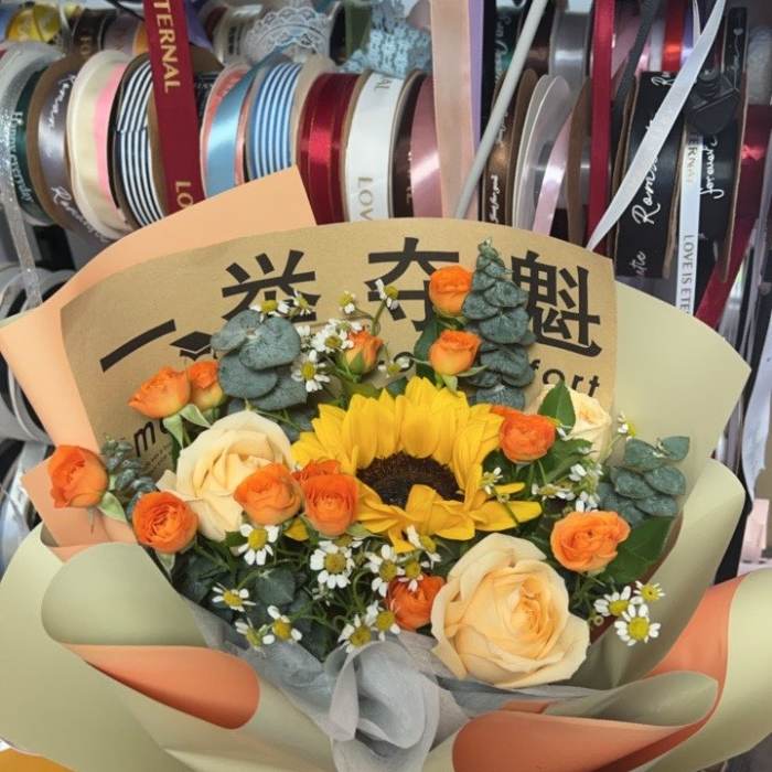 济南历城区送高考生什么花